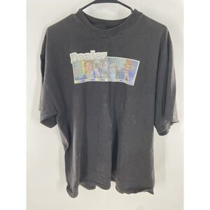 Vintage Serial Killer Willy Wonka Dealer Short Sleeve Shirt Size XL Rare